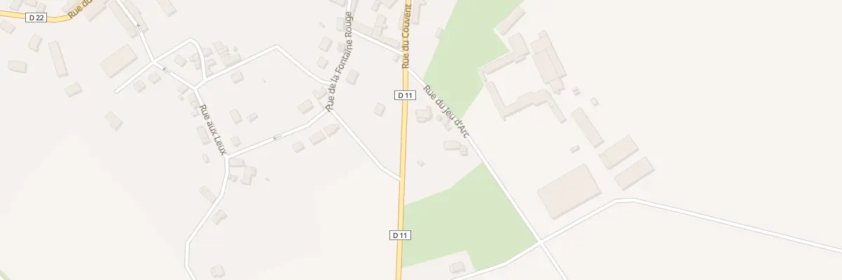 Plan du 19 Rue du Couvent à Chézy-en-Orxois