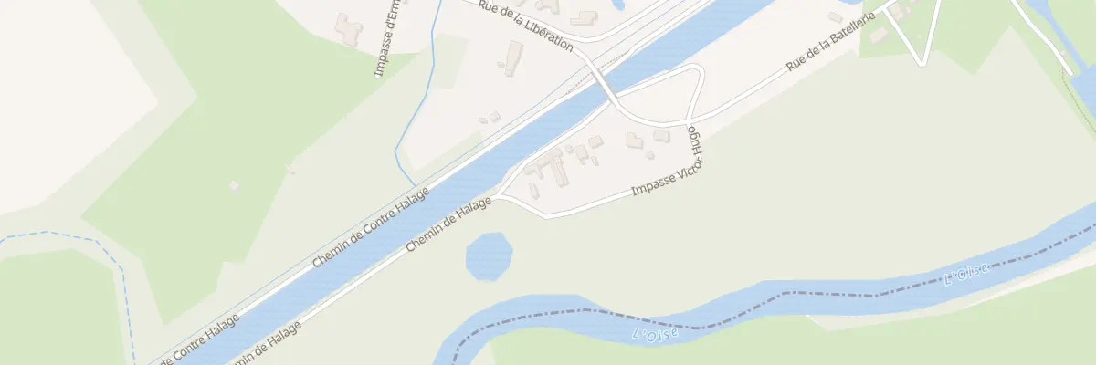 Plan du 7 Rue Victor Hugo à Abbécourt
