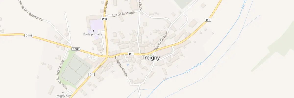 Plan du 19 Rue du Professeur Camille Lian à Treigny-Perreuse-Sainte-Colombe