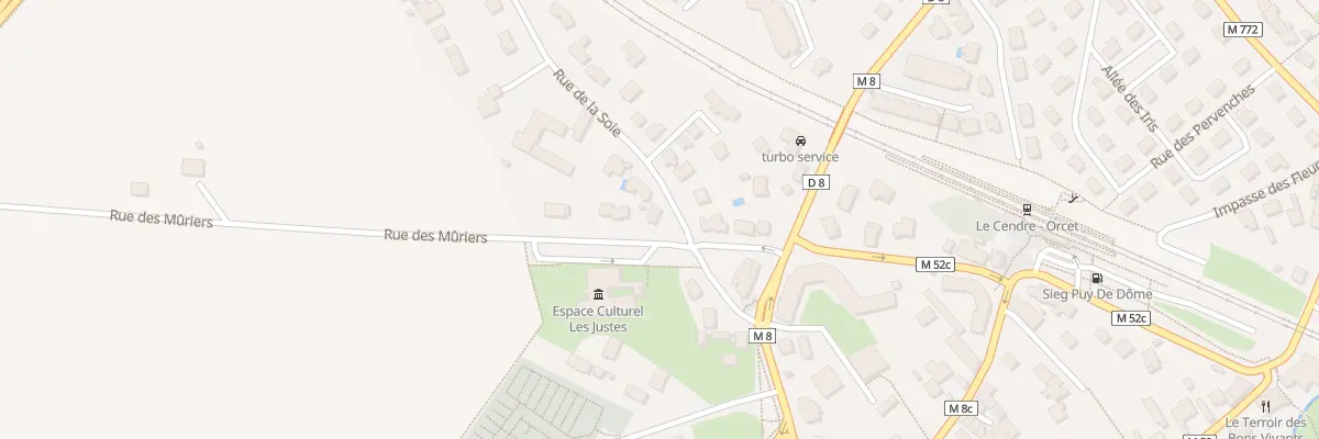 Plan du 5 Rue de la Soie au Cendre