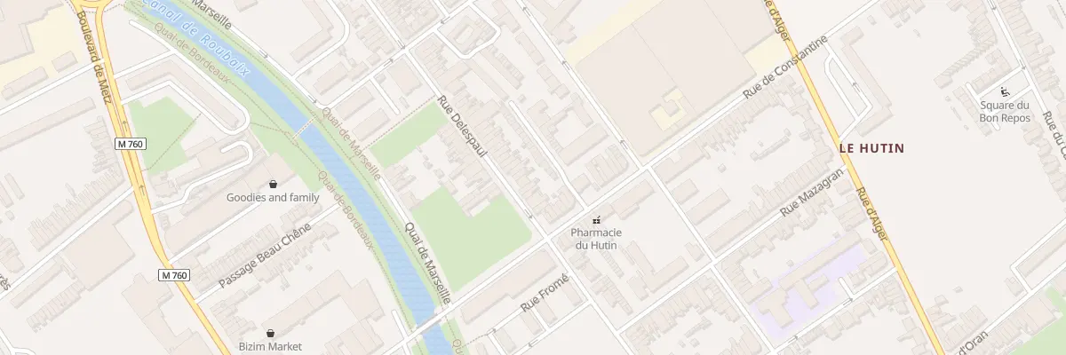 Plan du 158 Rue Delespaul à Roubaix