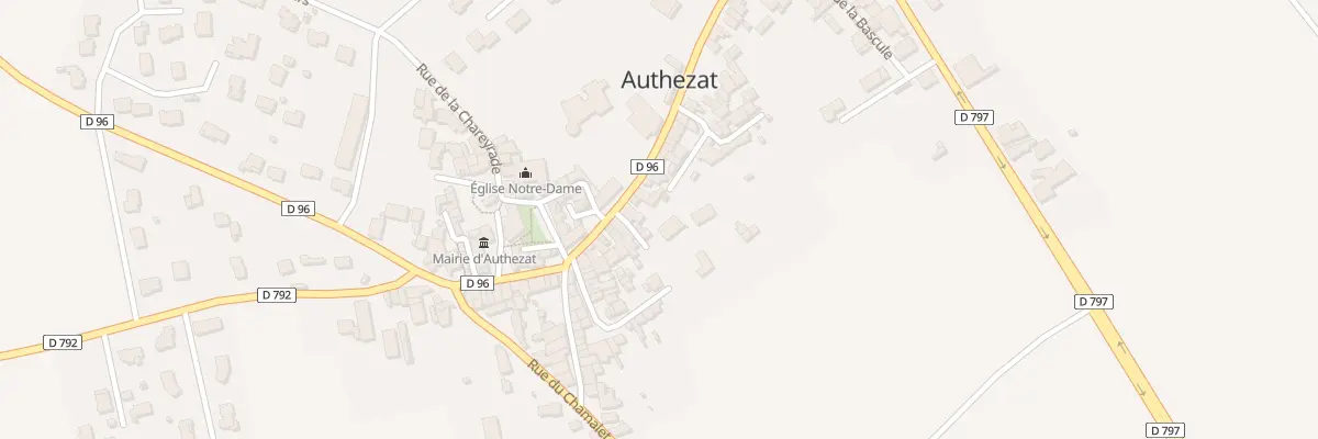 Plan du 17 Imp du Pouget à Authezat