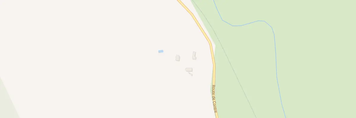 Plan de Rte de Contre à Parigny-les-Vaux