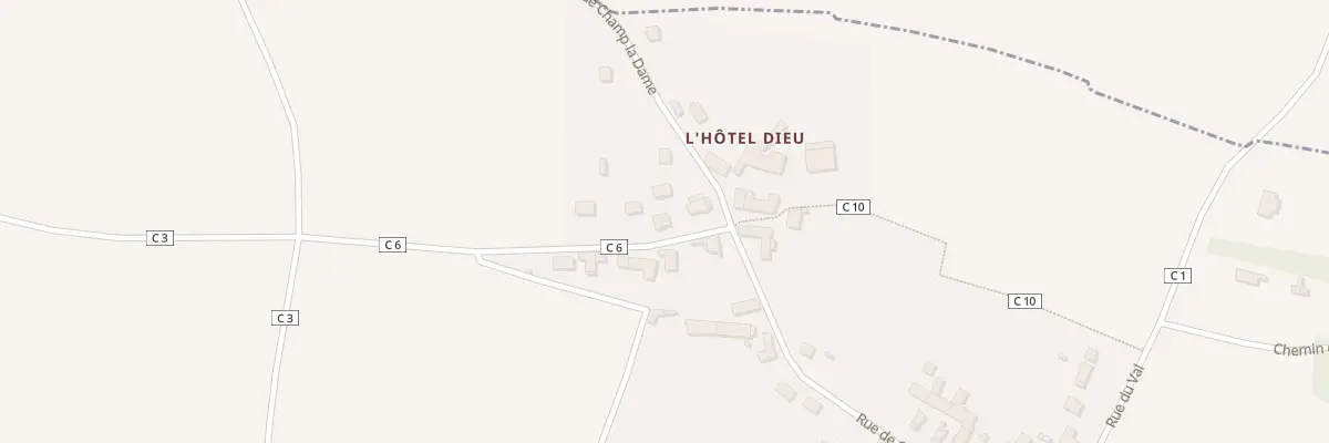 Plan du 2T Rue des Granges à Chauffry