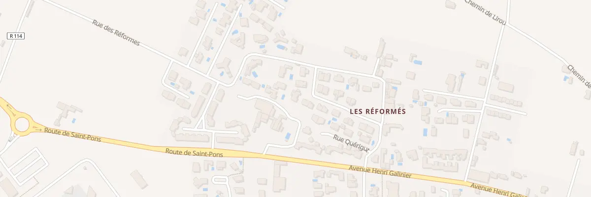 Plan du 137 Rue Jean Saucet à Béziers