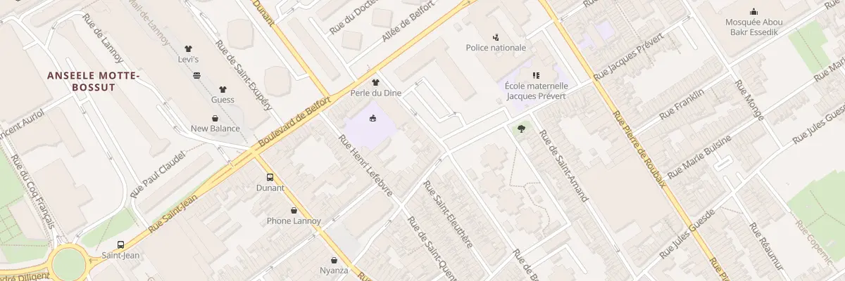 Plan du 68 Rue Beaurewaert à Roubaix