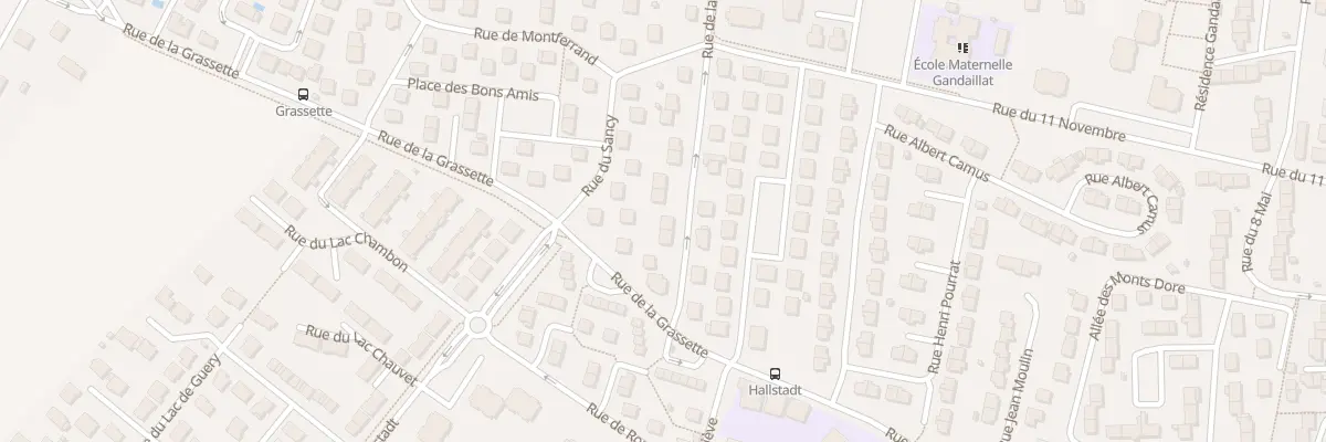 Plan du 43 Rue de la Fleurie à Lempdes