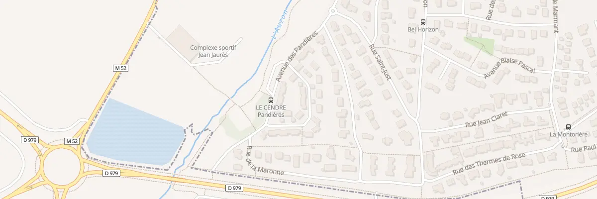 Plan du 15 Rue de la Sioule au Cendre