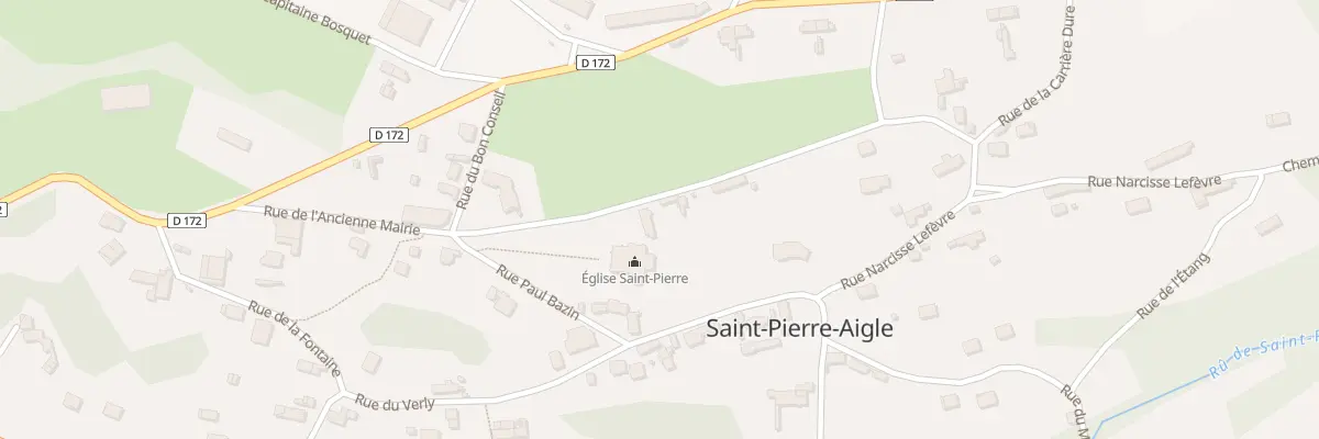 Plan du 2 Rue Constant Lemaire à Saint-Pierre-Aigle