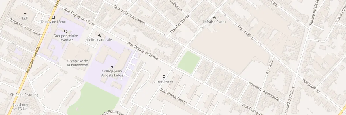 Plan du 148 Rue Montgolfier à Roubaix