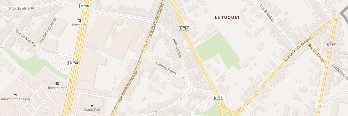 Plan du 15 Rue du Virolois à Wattrelos