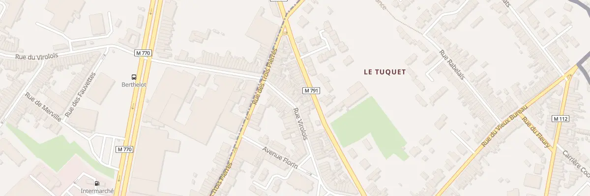 Plan du 34 Rue du Virolois à Wattrelos