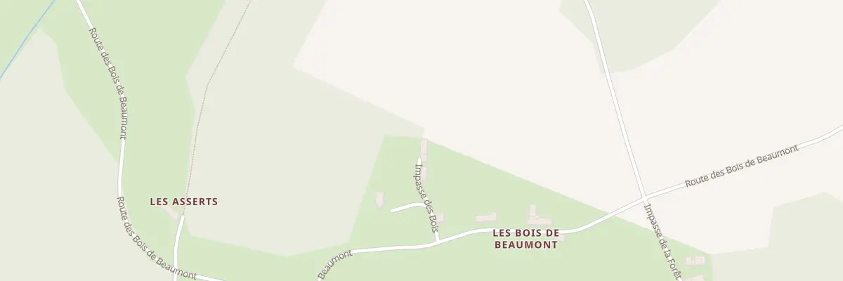 Plan du 16 Les Bois de Beaumont à Murlin
