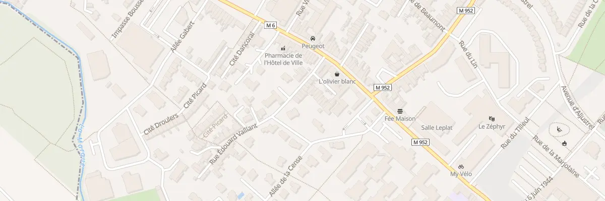 Plan du 17 Rue Edouard Vaillant à Hem