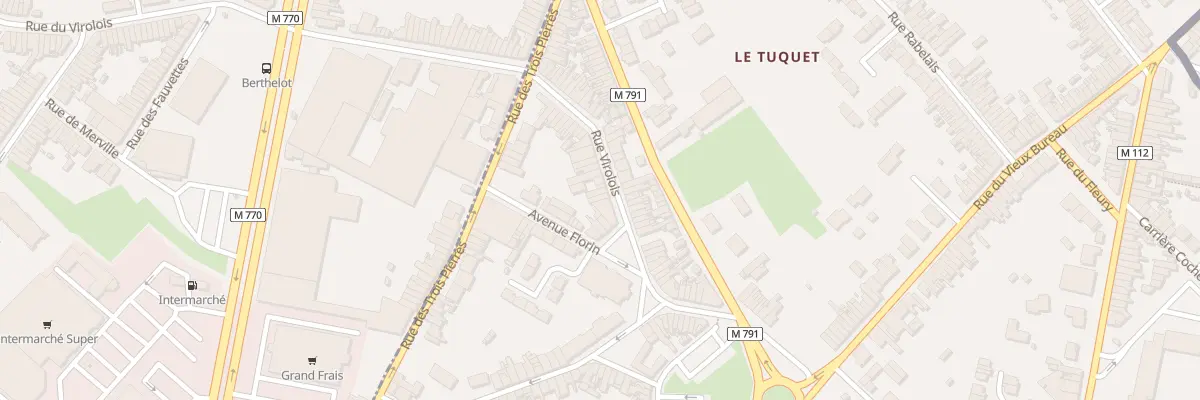 Plan du 13 Rue du Virolois à Wattrelos