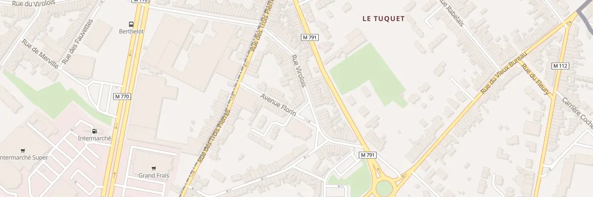 Plan du 5 Rue du Virolois à Wattrelos
