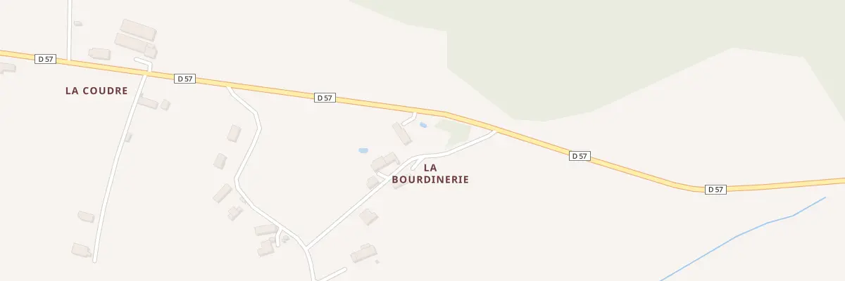 Plan du 2 La Bourdinerie à Charny Orée de Puisaye