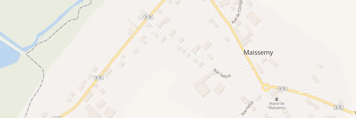 Plan du 11 Rue Sabine à Maissemy