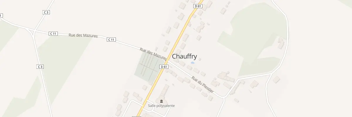 Plan du 18 Rue du Plessier à Chauffry