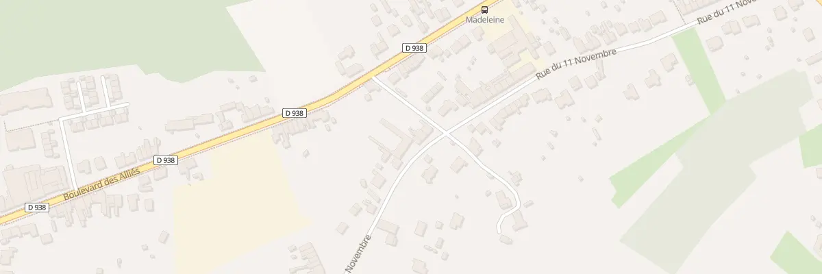 Plan du 67 Rue du Onze Novembre à Flines-lez-Raches