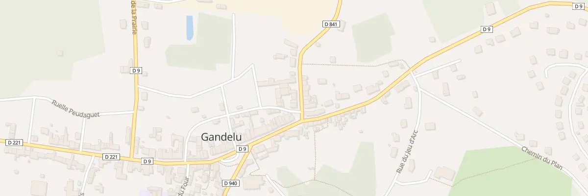 Plan du 3 Rue du Moulin à Gandelu