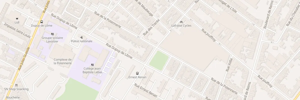 Plan du 136 Rue Montgolfier à Roubaix