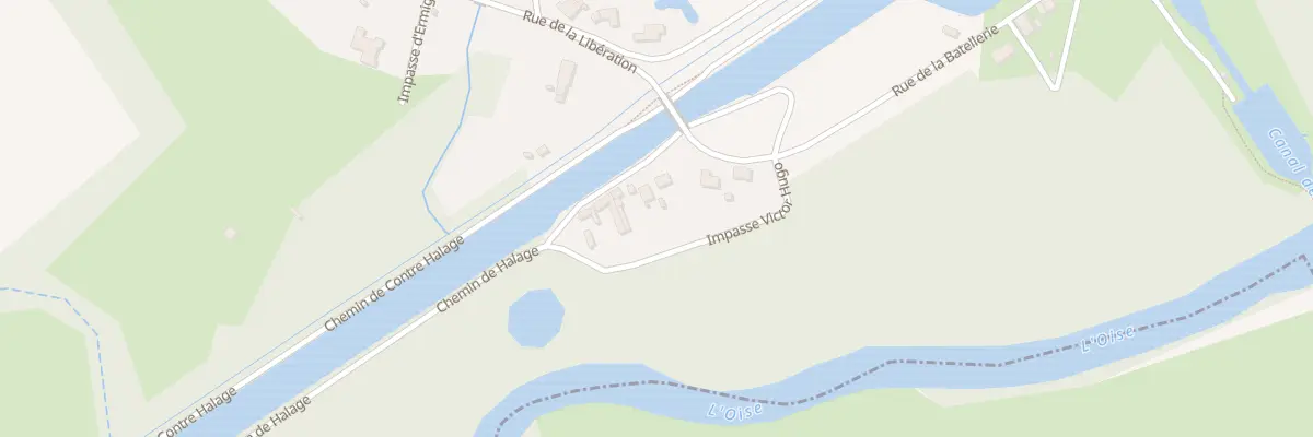 Plan du 3 Rue Victor Hugo à Abbécourt