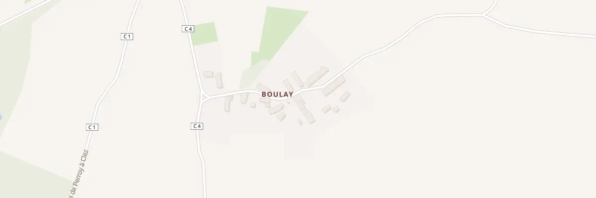 Plan du 14 Boulay à Perroy