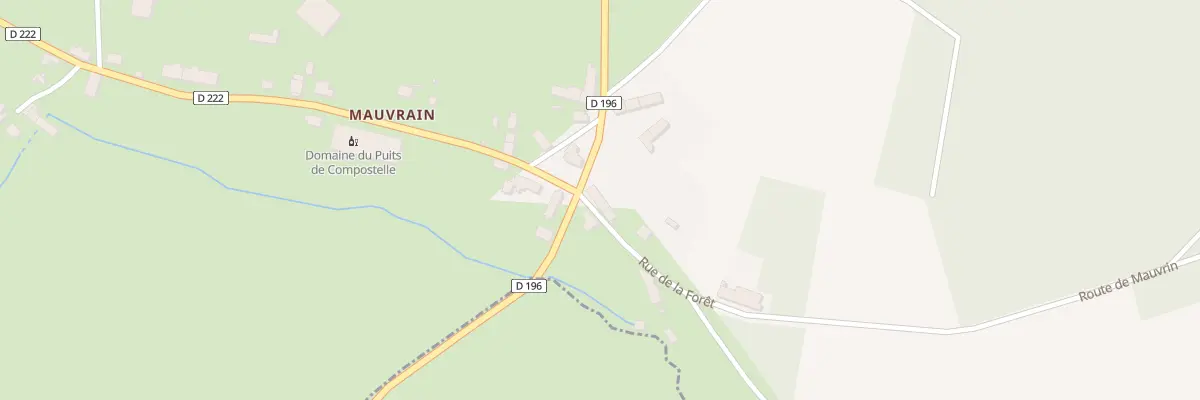 Plan du 164 Mauvrain à La Celle-sur-Nièvre