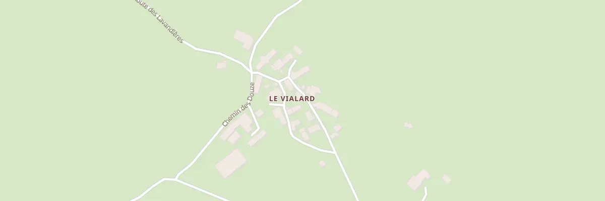 Plan du 5060 Le Vialard à Vieillespesse