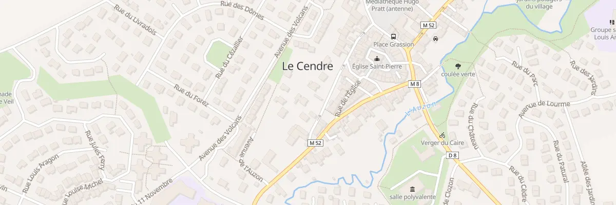 Plan du 26B Rue de Maupertuis au Cendre