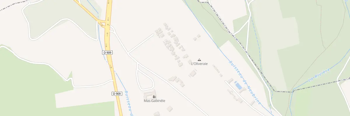 Plan du 5674F P R L l’Olivaie à Laurens