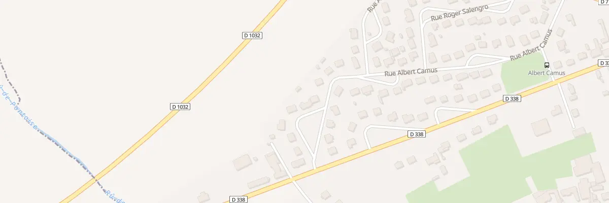 Plan du 42 Rue Albert Camus à Ognes