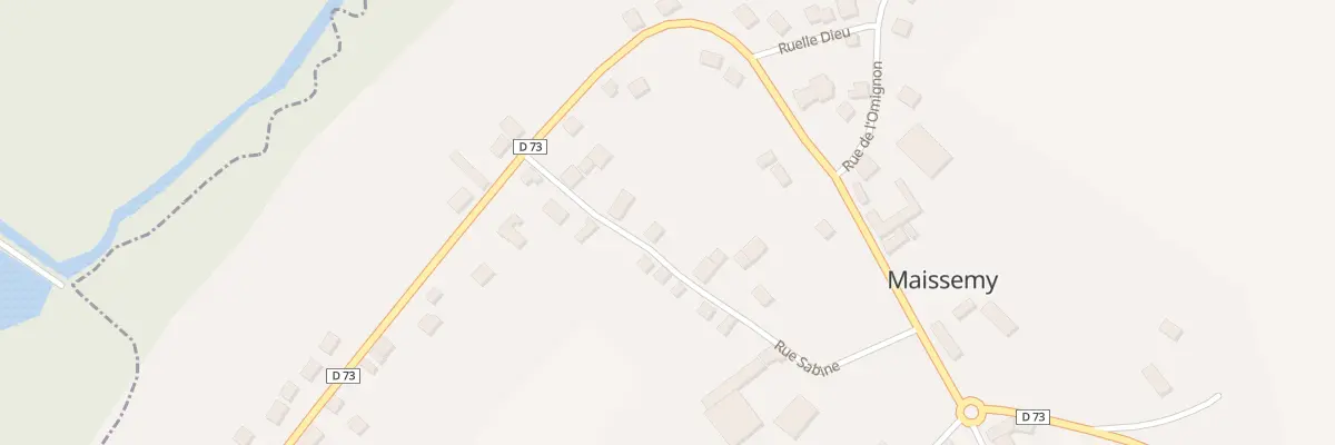 Plan du 14 Rue Sabine à Maissemy