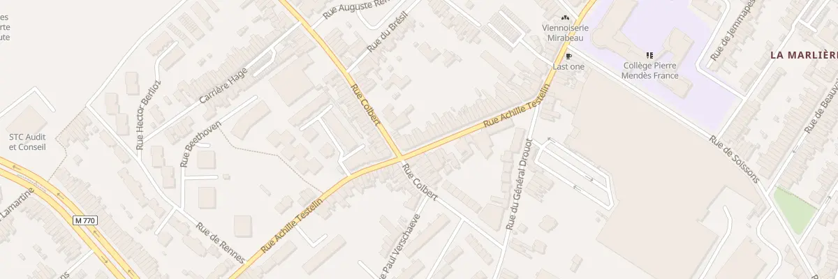 Plan du 137 Rue Achille Testelin à Tourcoing