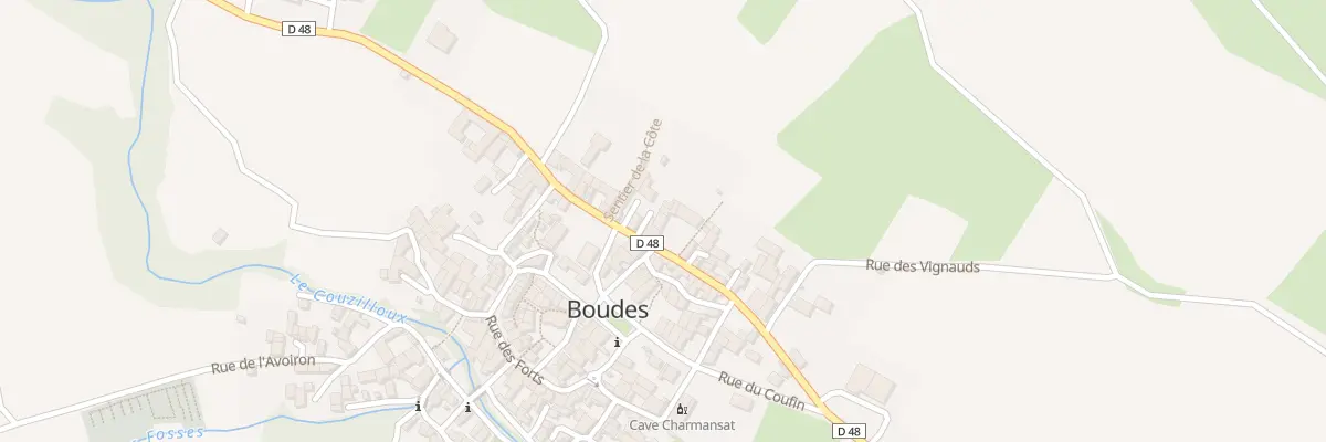 Plan du 9003 Pl de Rome à Boudes