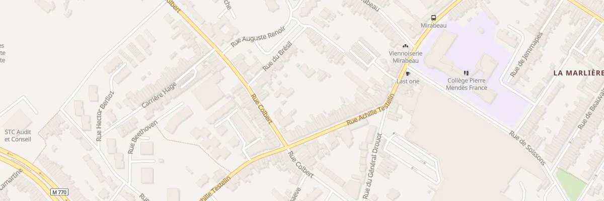 Plan du 367 Rue Colbert à Tourcoing