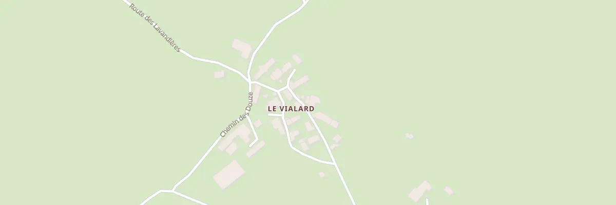 Plan du 5059 Le Vialard à Vieillespesse