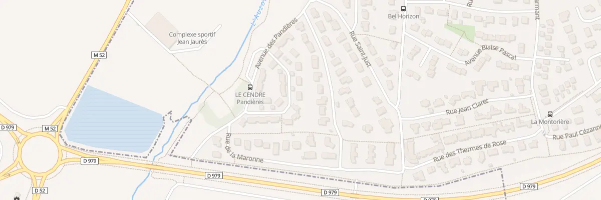 Plan du 22 Rue de la Sioule au Cendre