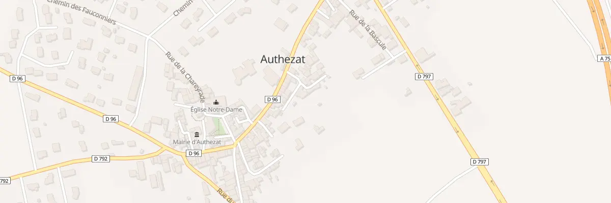 Plan du 11 Imp du Pouget à Authezat