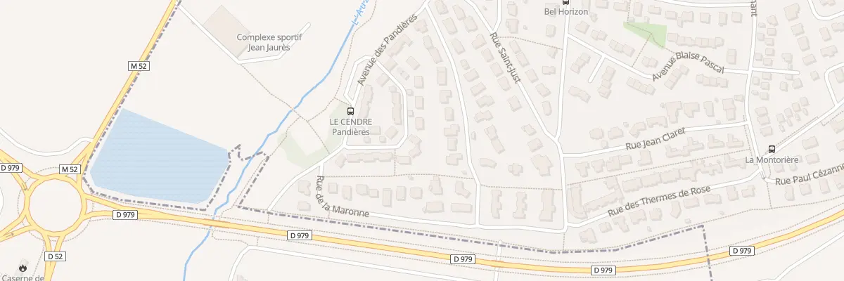 Plan du 20 Rue de la Sioule au Cendre