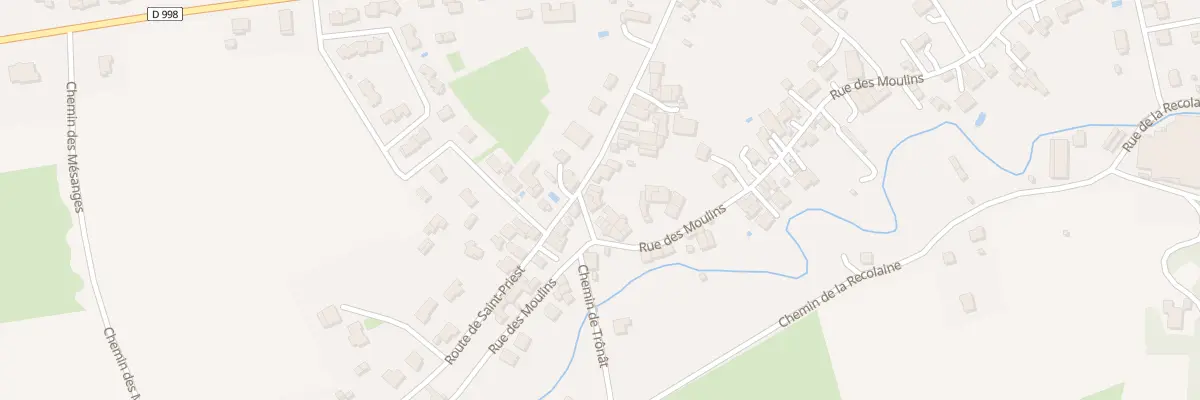 Plan du 78 Rue des Moulins à Gannat