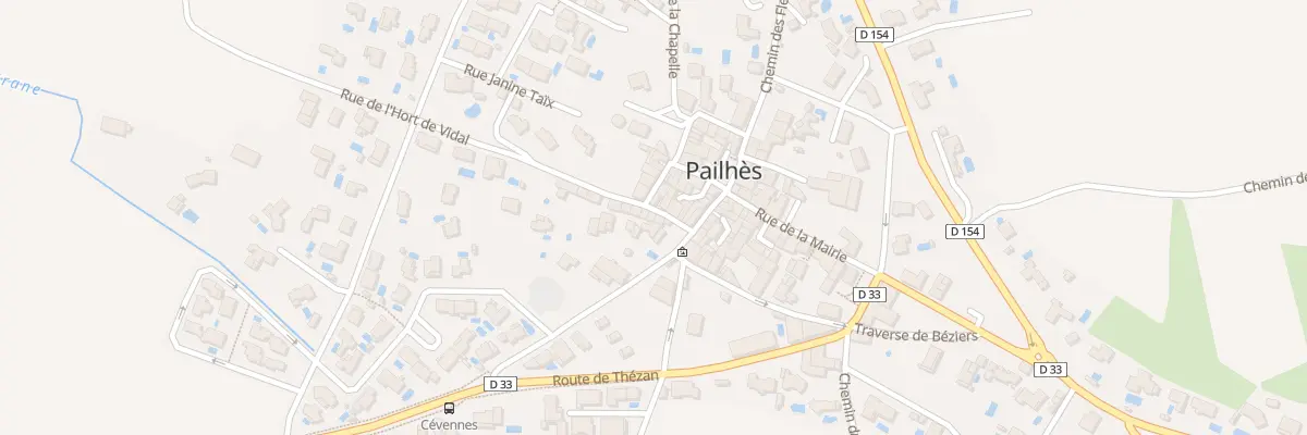 Plan du 5066 Rue de l’Hort de Vidal à Pailhès