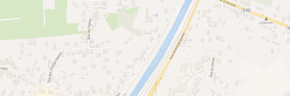 Plan du 91 Rue de la Fosse aux Loups à Nevers