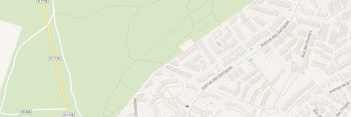 Plan du 90 Rue des Jardins de St Pierre à Fleury