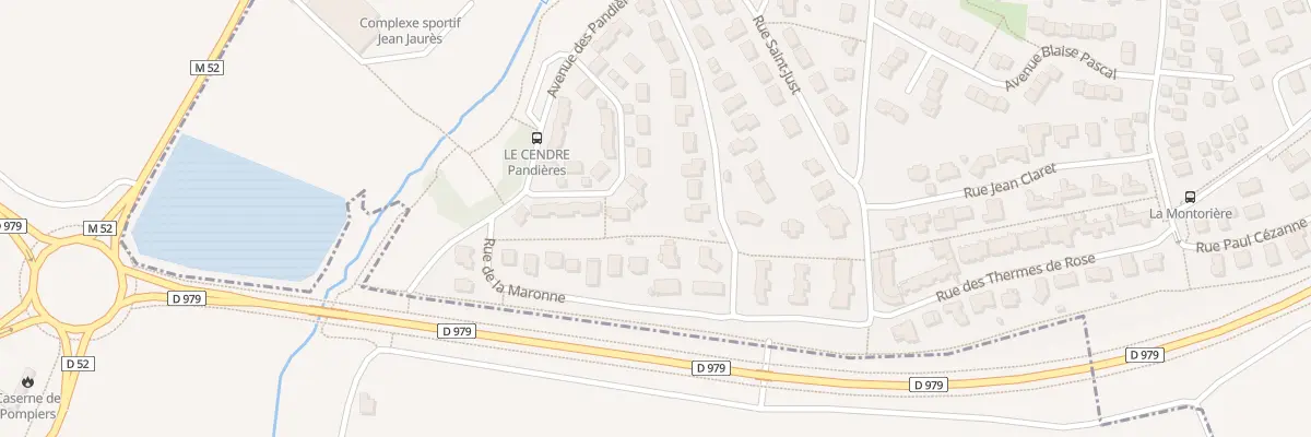 Plan du 18 Rue de la Sioule au Cendre