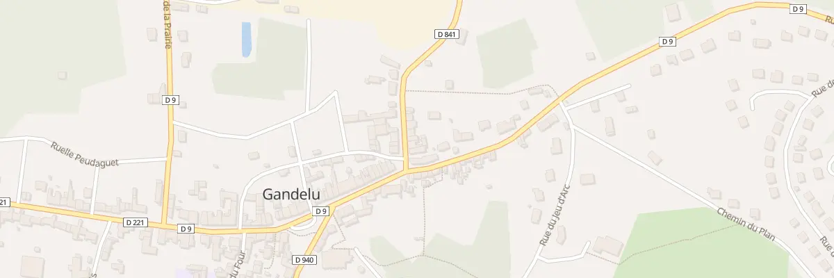 Plan du 8 Rue du Moulin à Gandelu