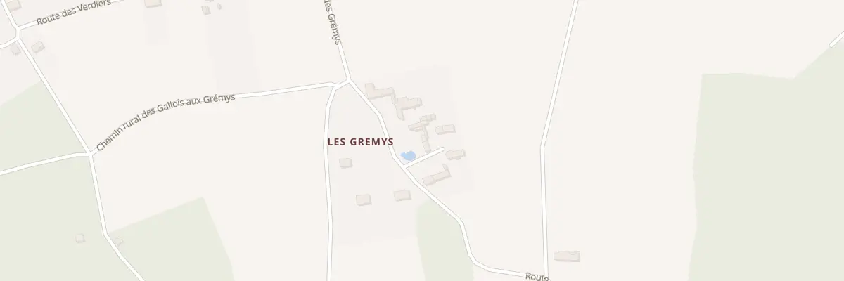 Plan du 5080 Les Gremys à Cornant