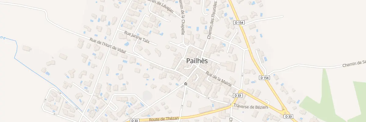 Plan du 6 Rue du Clocher à Pailhès