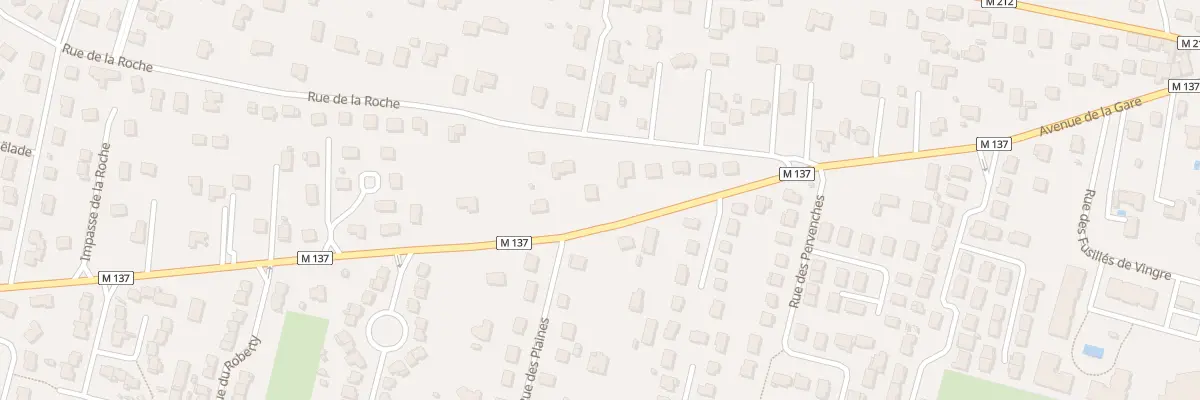 Plan du 36 Av de la Gare à Cournon-d’Auvergne